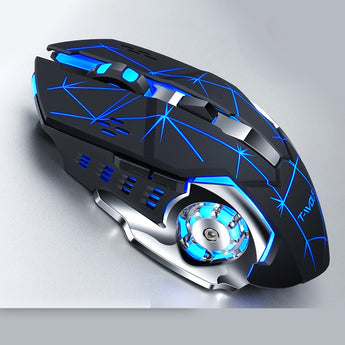 Rechargeable Wireless Mouse Silent Ergonomic Gaming