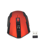Silent Wireless Gaming Mouse 2400DPI Adjustable