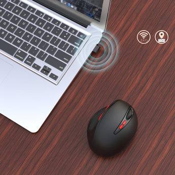 2.4G wireless mouse 7 key ergonomic gamer