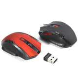 Silent Wireless Gaming Mouse 2400DPI Adjustable