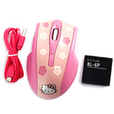 Computer PC Mouse Hello Kitty KT Drahtlose Maus 2400 DPI